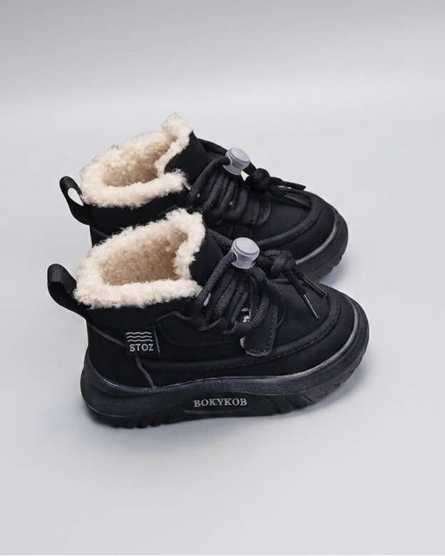 Botas de invierno cálidas con forro de piel suave en España