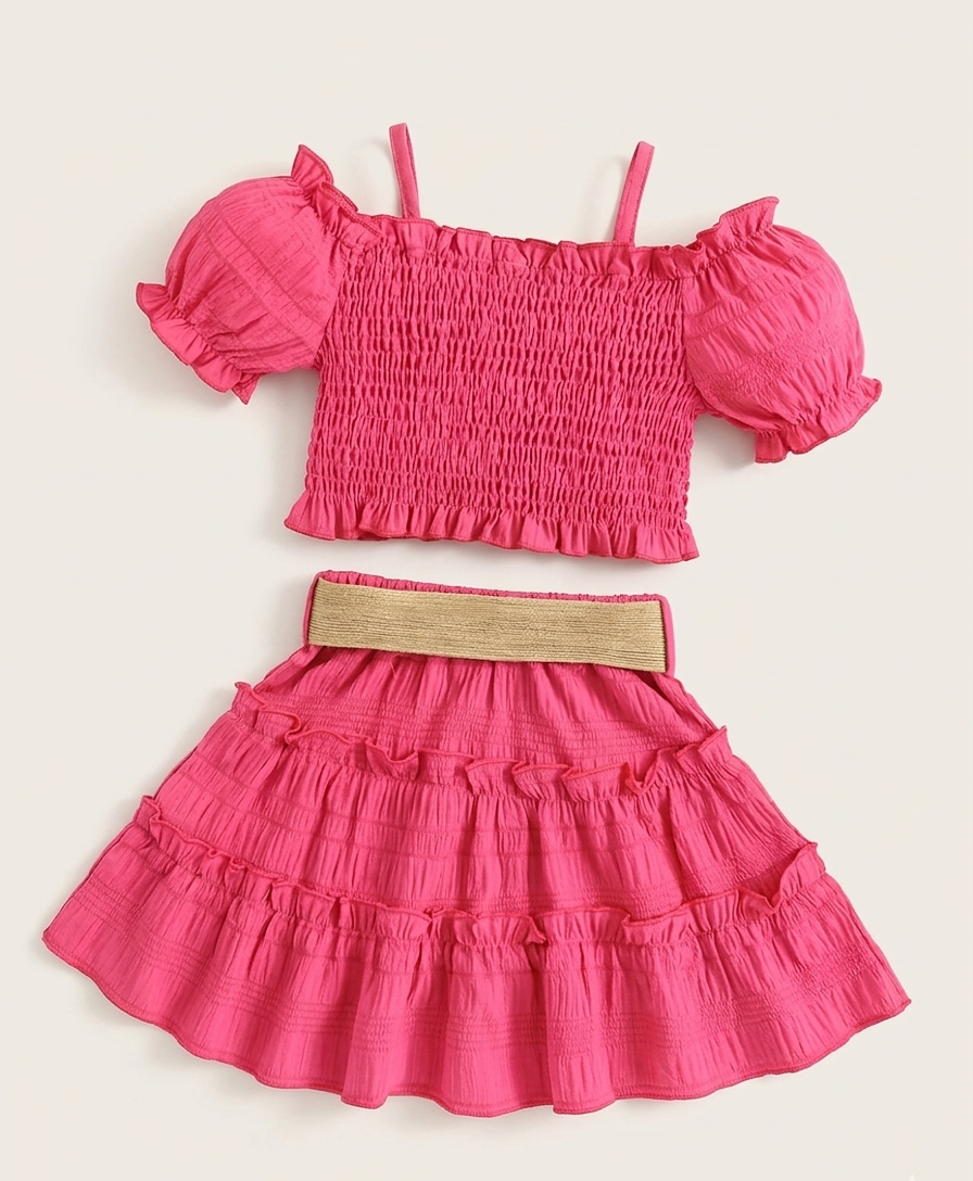 Estilo  El conjunto de verano que tu hija lucirá con elegancia.