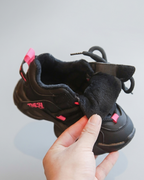 Zapatillas Negras Rosa Niña Deportivas