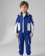 Conjunto deportivo niño chaqueta y pantalón ropa infantil cómoda Ideal para clima otoñal y principios de invierno en España