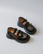 Zapato Transparente Niña Flor y Brillo
