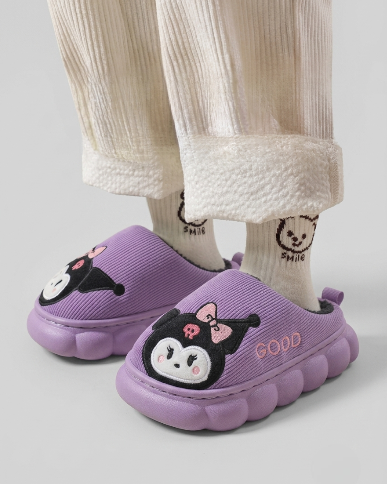 Pantuflas Infantil Invierno Caricatura