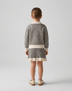 Conjunto niña invierno 2 piezas ropa infantil elegante con falda y chaqueta en España