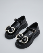 Zapato Niña Perlas Elegante