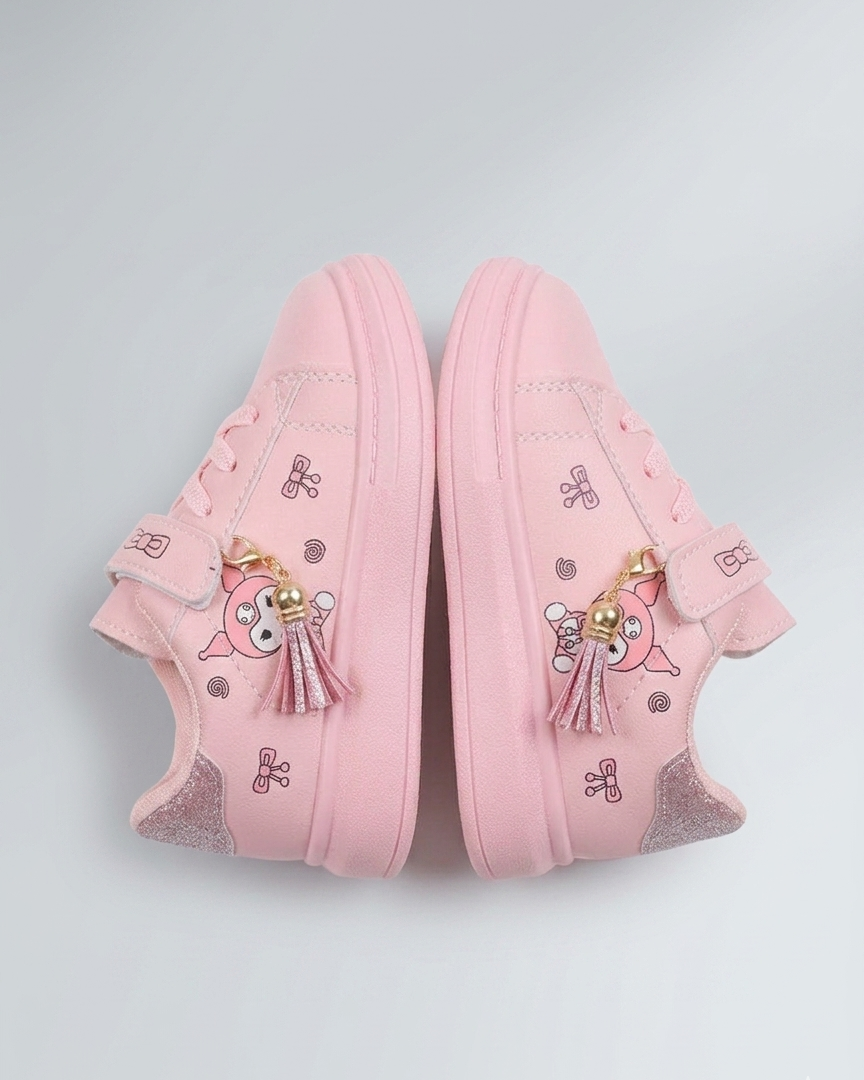 Zapato rosa encantador para niña con diseño de dibujos animados en España