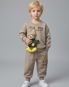Conjunto Niño Invierno 2 Piezas, Sudadera y Pantalón Cálidos