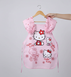Mochila infantil "Kitty" con diseño floral encantador
