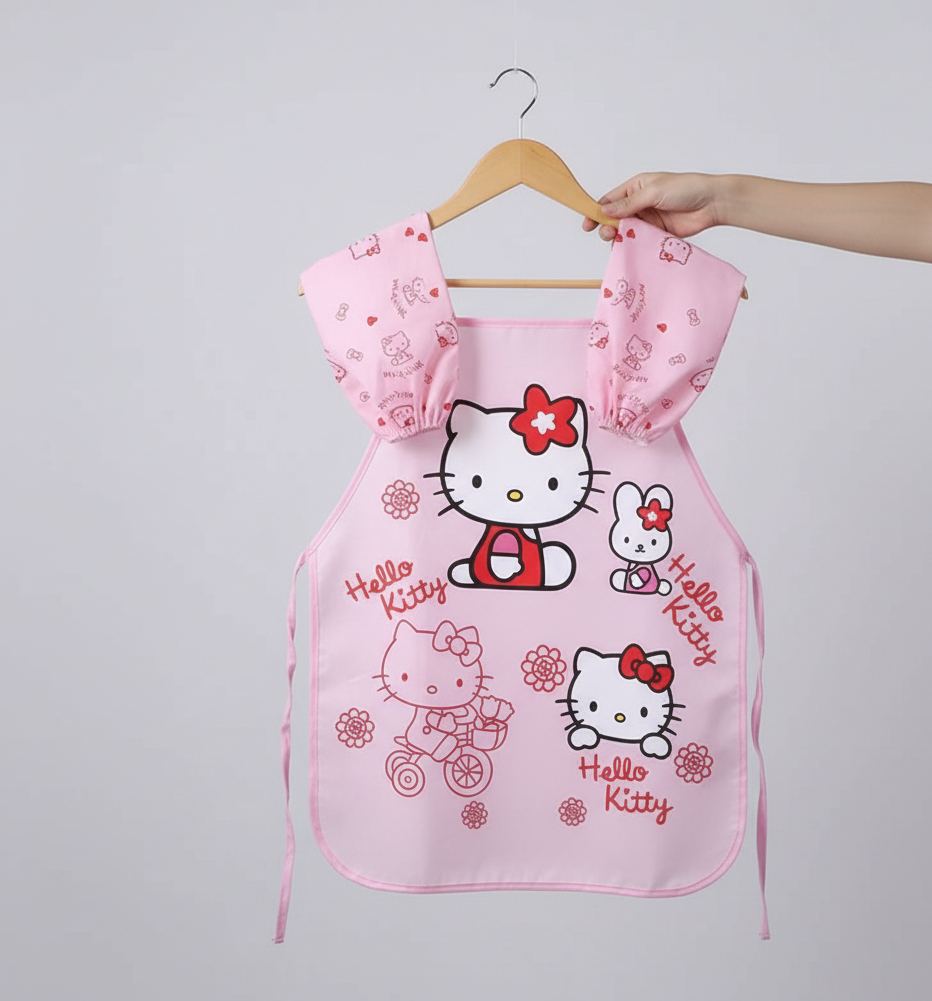 Mochila infantil "Kitty" con diseño floral encantador
