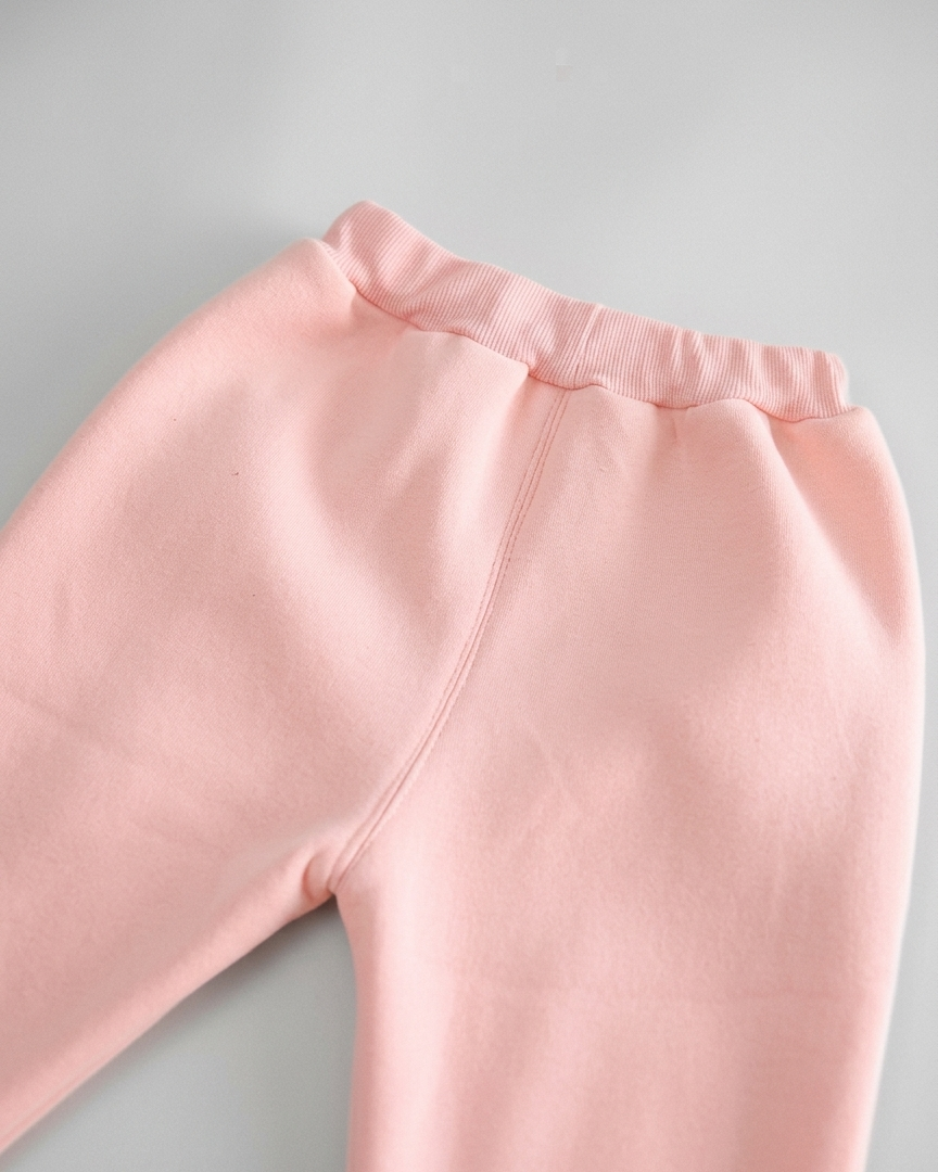 Conjunto niña invierno 2 piezas con sudadera con capucha y pantalón con forro de peluche | ropa bebé niña en España