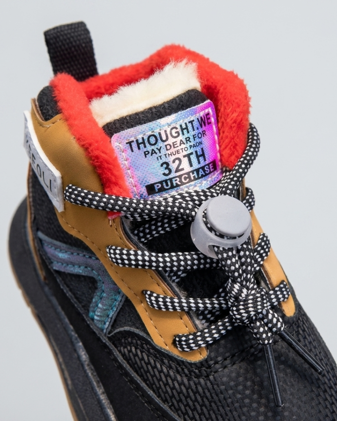 Zapato de invierno cálido con diseño moderno en España