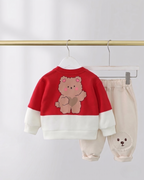 Conjunto Bebé 3 Piezas Osito ,Ropa Bebé Niño y Niña