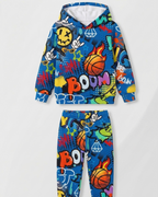 Conjunto niño deportivo 2 piezas sudadera con capucha y pantalón chándal en España
