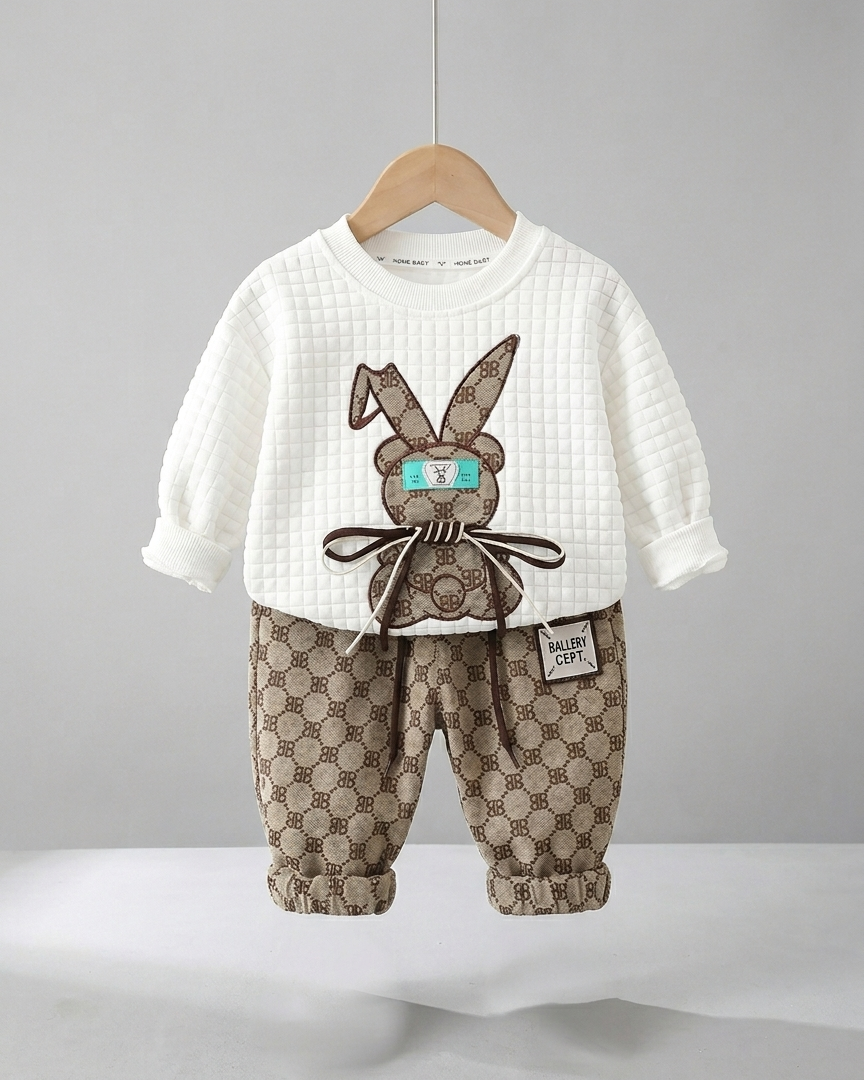 Conjunto bebé niño 2 piezas sudadera y pantalón algodón invierno en España