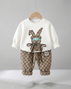 Conjunto bebé niño 2 piezas sudadera y pantalón algodón invierno en España