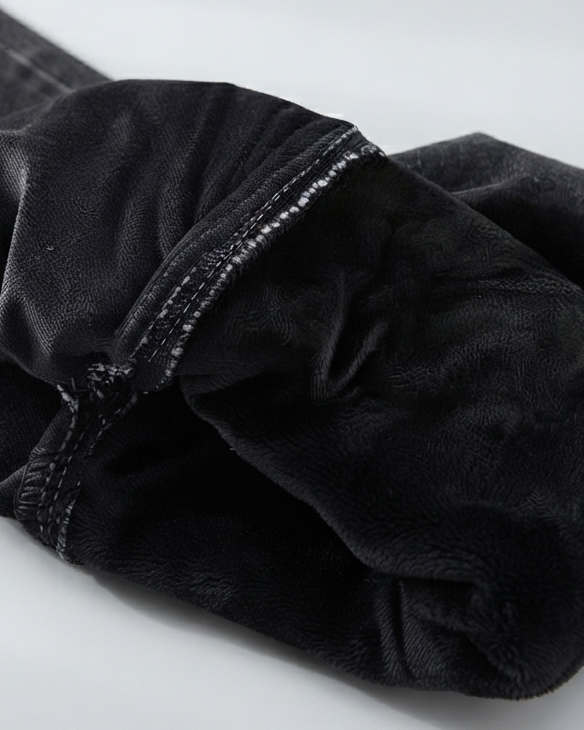 Pantalón Vaquero Infantil Afelpado Calidez y Estilo para el Invierno