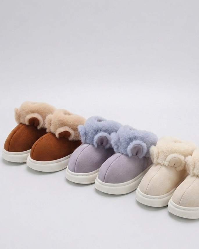 Botas de invierno de peluche con diseño de caricatura para niños en España
