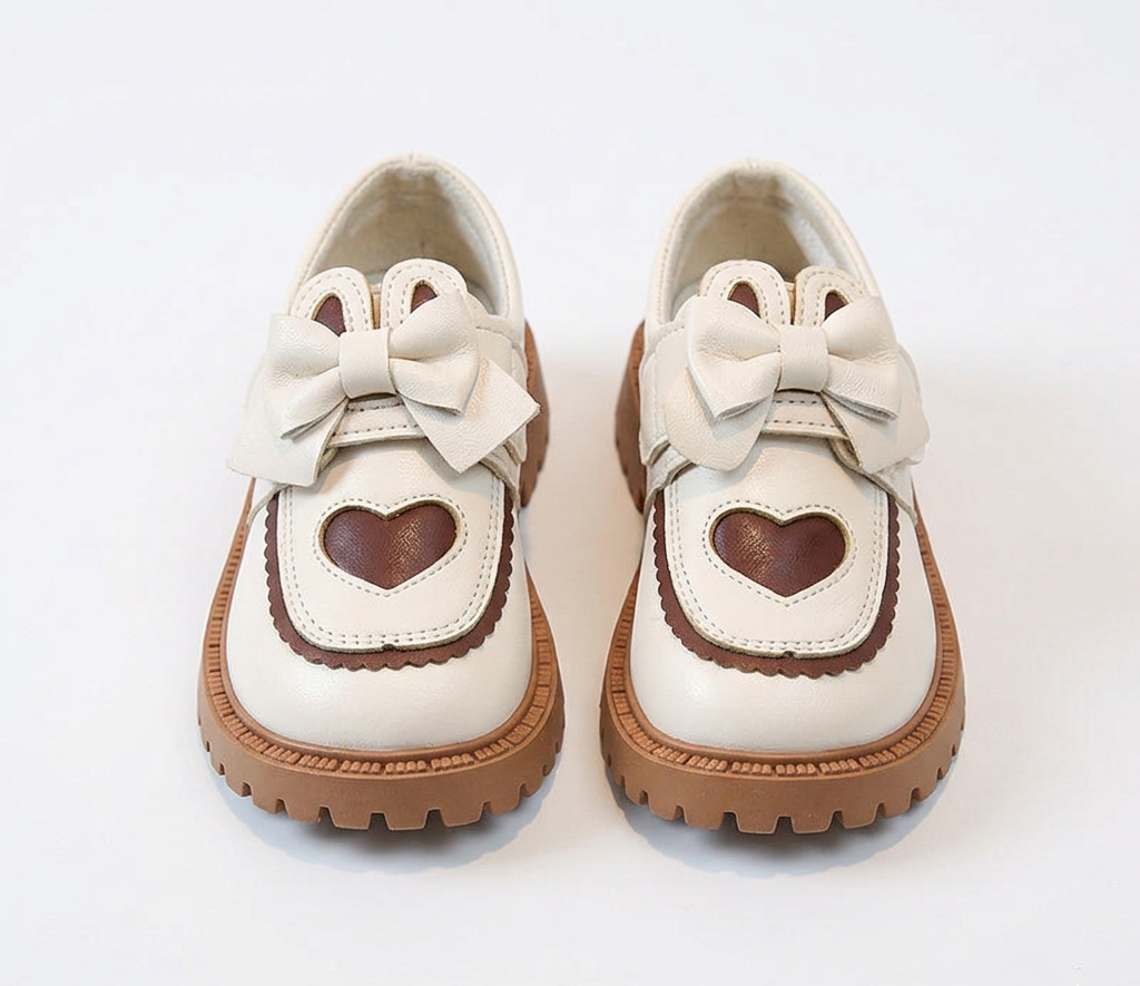 Zapato clásico elegante para niña con diseño de lazo frontal en España