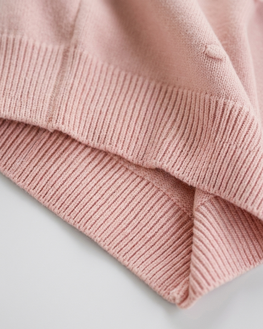 Conjunto niña invierno 2 piezas ropa niña: blusa tejida con flores y pantalón tejido acanalado en España