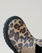 Botas Leopardo Invierno Estilo Infantil
