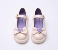 Zapato elegante para niña con lazo frontal de diseño moderno en España
