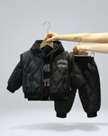 Conjunto Niño Invierno 3 Piezas  Chaleco y Pantalón Térmico