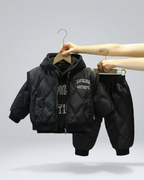 Conjunto Niño Invierno 3 Piezas  Chaleco y Pantalón Térmico