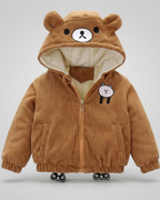 Chaqueta bebé invierno y ropa bebé invierno chaqueta niña invierno acolchada con capucha de osito , en España
