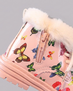 Botas Peluche Niña Invierno Cálido