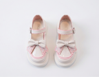 Zapato elegante para niña con diseño de lazo atractivo en España