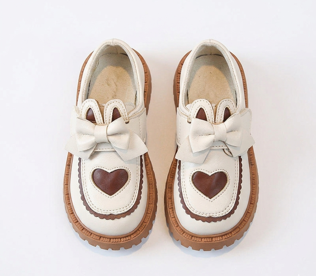Zapato clásico elegante para niña con diseño de lazo frontal en España