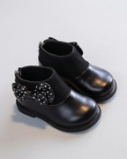 Zapato Niña Lazo Lunares Elegante