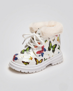 Botas Peluche Niña Invierno Cálido