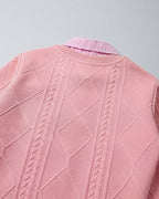 Conjunto Niña 3 Piezas Otoño Invierno Flores Bordadas