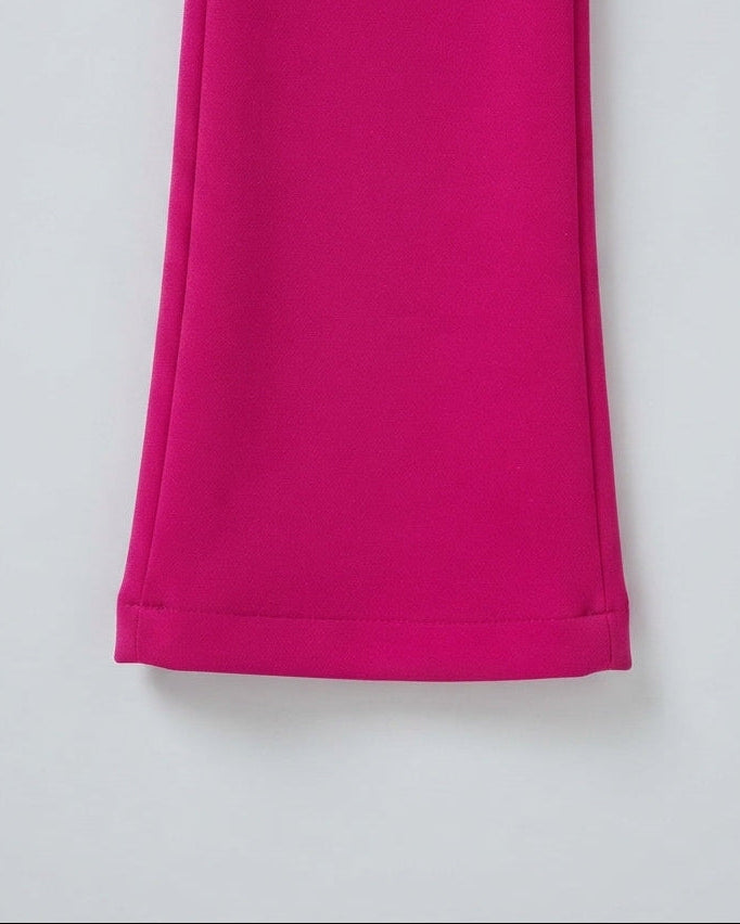 Conjunto Niña Bordado Floral 2 Piezas Elegante Rosa