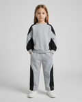 Conjunto niña deportivo 2 piezas: sudadera y pantalón estilo urbano streetwear | ropa niño cómoda en España