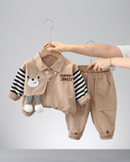 Conjunto bebé niño ropa casual 2 piezas camiseta y pantalón moderno, Ideal para primavera  en España