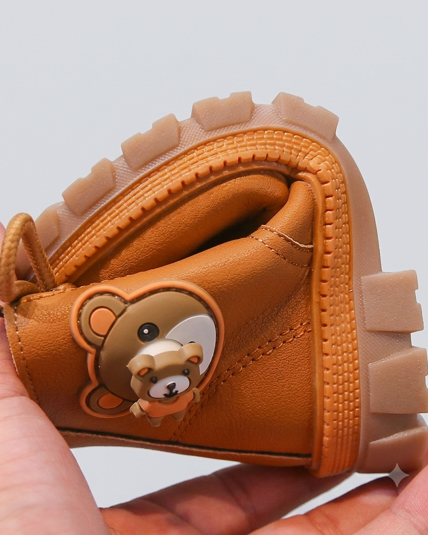 Botas Niño Osito Diseño Invierno