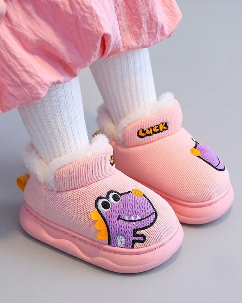Bota de invierno acolchada con diseño de dinosaurio en España