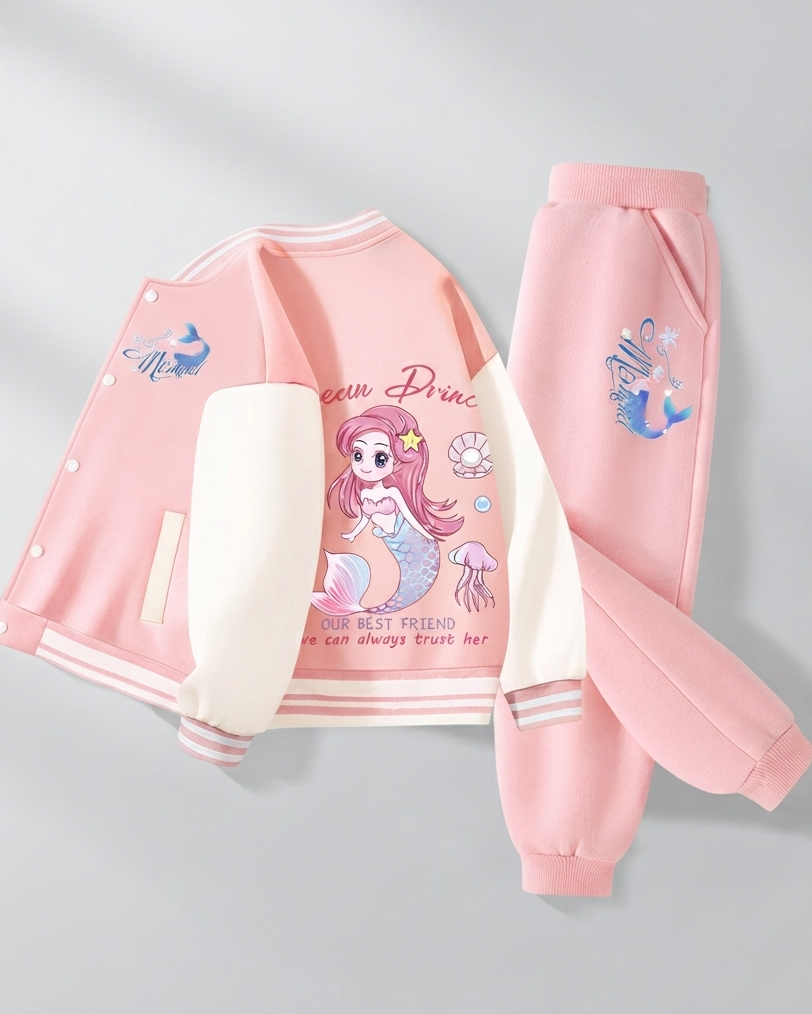 Conjunto Niña Invierno Chaqueta y Pantalón Cálido