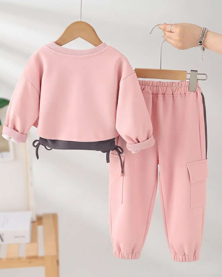 Conjunto Deportivo para Niña de 2 Piezas Comodidad, Estilo y Tendencia