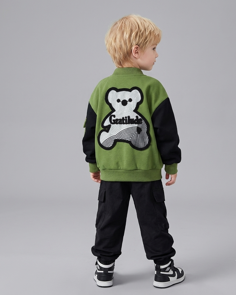 Conjunto deportivo niño 2 piezas chaqueta y pantalón,chándal infantil invierno ,Ideal para clima otoñal  en España
