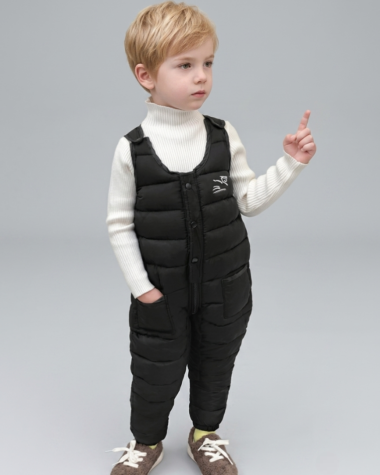 Pantalón bebé invierno acolchado cálido ropa bebé invierno, Ideal para primavera y verano en España