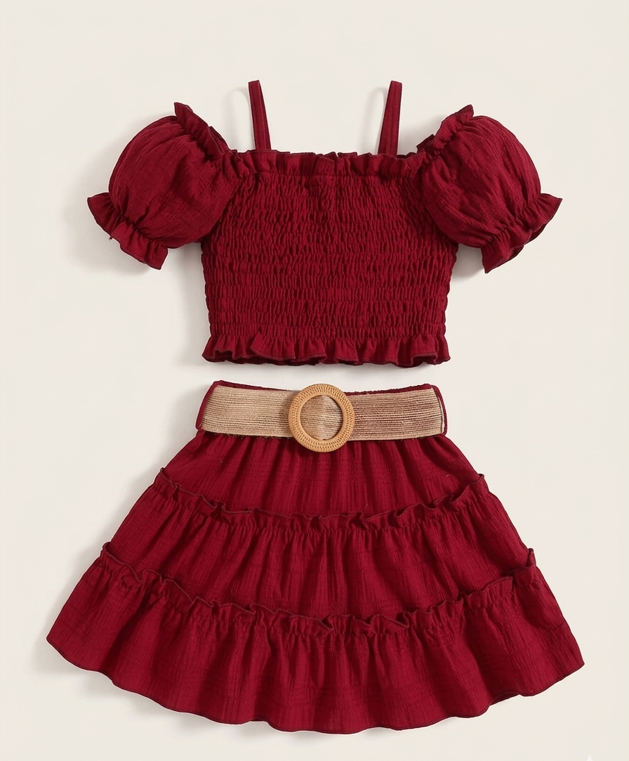 Estilo  El conjunto de verano que tu hija lucirá con elegancia.
