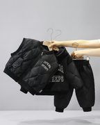 Conjunto Niño Invierno 3 Piezas  Chaleco y Pantalón Térmico