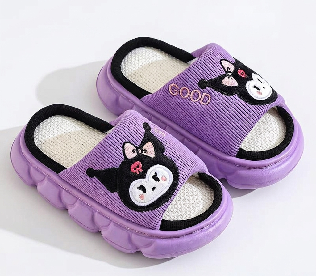 Sandalias con diseño de caricatura en España