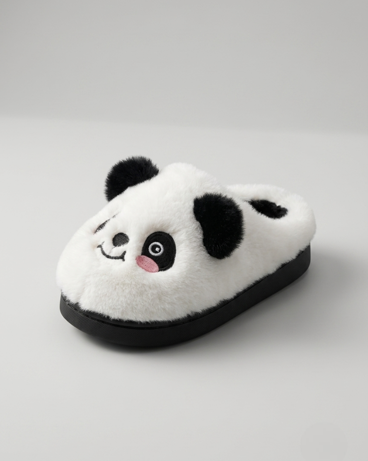Pantufla de invierno cálida con diseño de dibujos animados en España