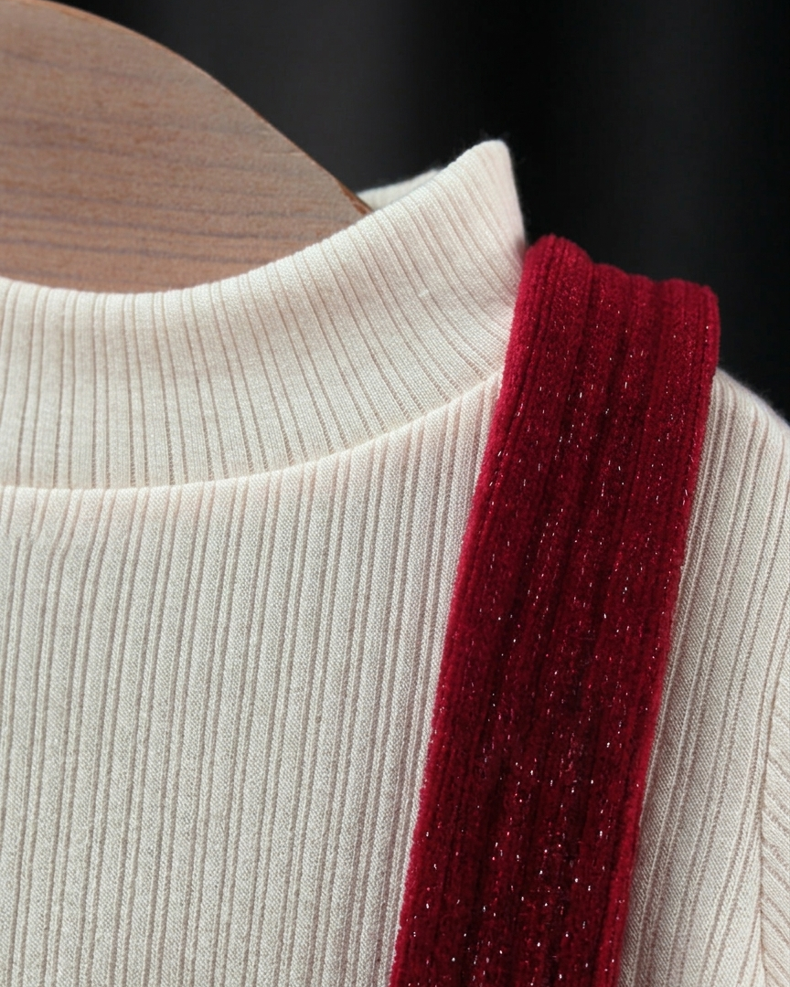 Conjunto niña invierno 2 piezas suéter con corazones en relieve y pantalón acanalado ropa niña en España