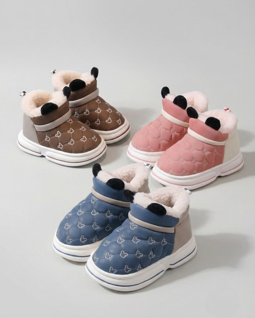 Zapato de invierno cálido con diseño moderno en España