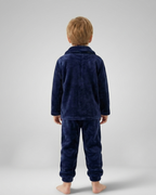Pijamas de invierno para niños 2 piezas de felpa cálida conjunto pijama infantil invierno en España