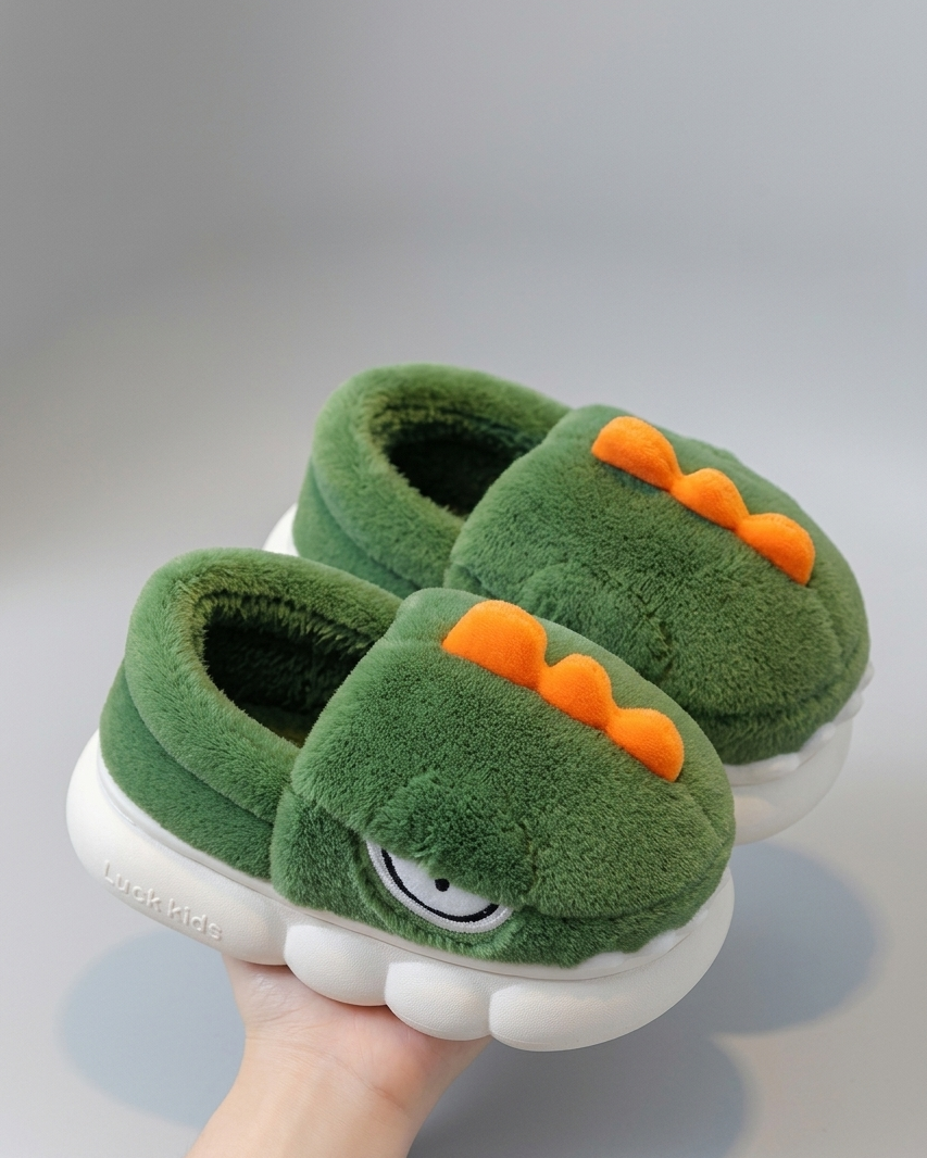 Pantuflas de invierno con pelo suave y cálido en España